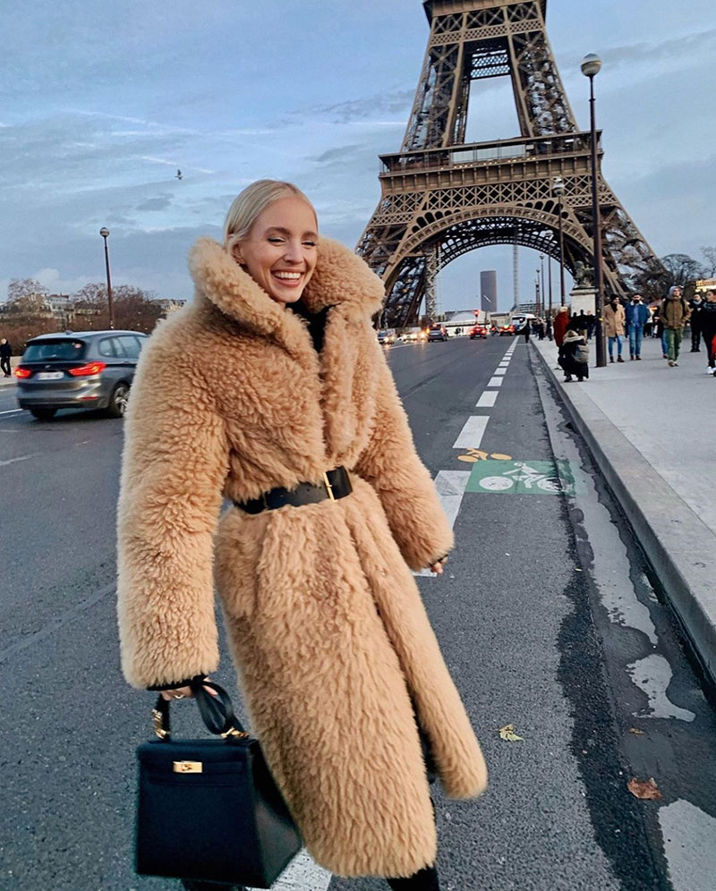 Style File | Mini Trend: Teddy Bear Coats for Wintertime