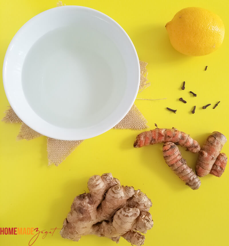 Soothing Turmeric Ginger Lemon Tea