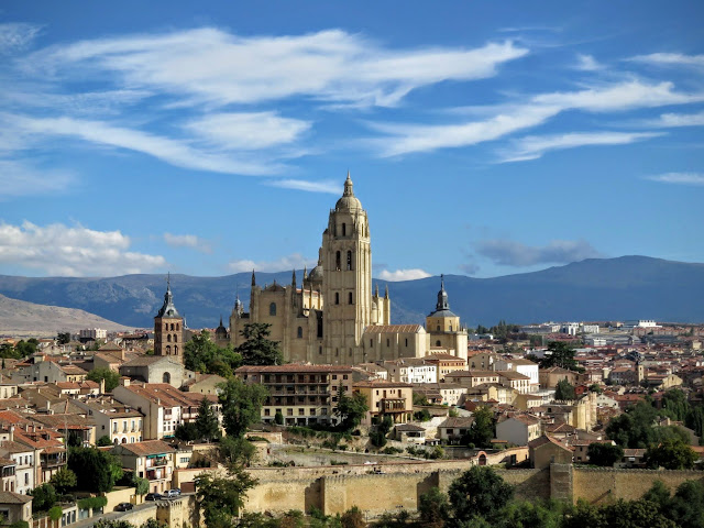 Views of Segovia from the Alcazar