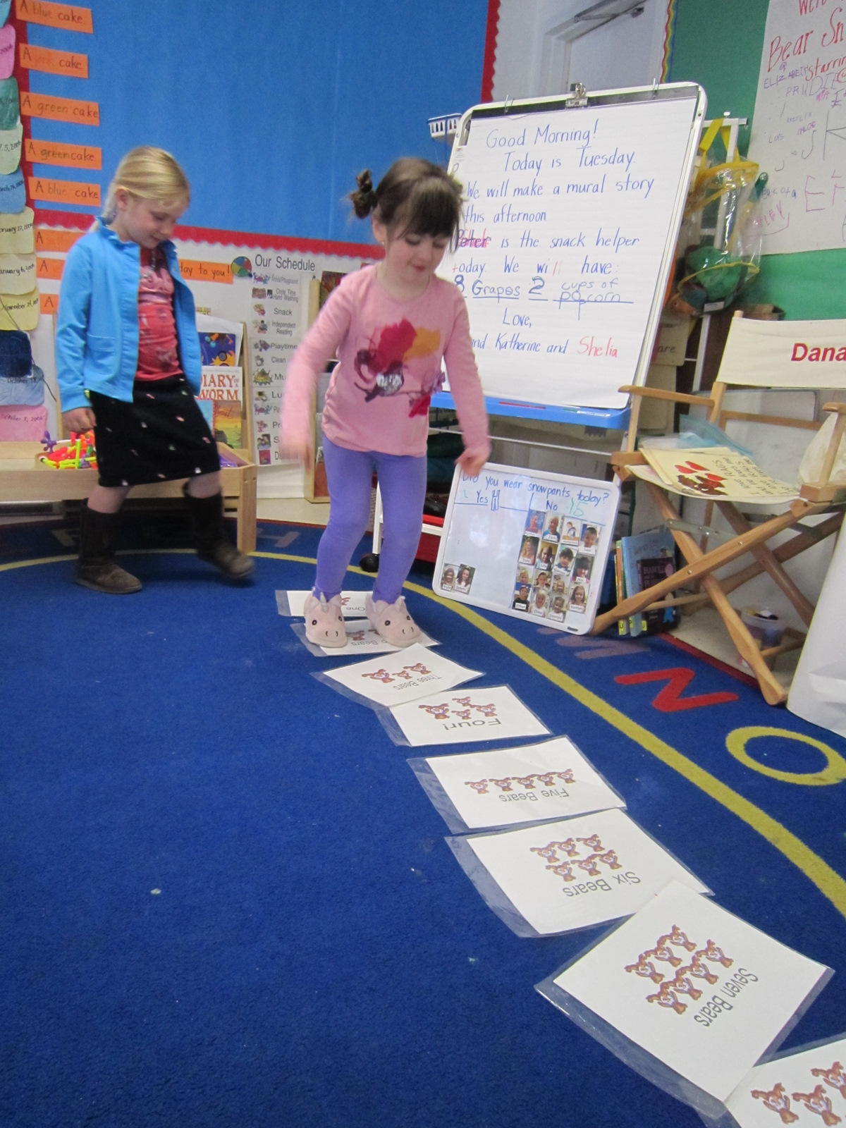 Playfully Learning Reading While Jumping!