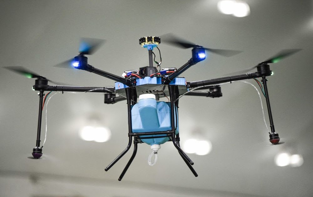 NFL Uses Robots, Drones Against COVID