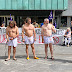 Penitentes desnudos reclaman al nuevo Ayuntamiento medidas contra la pobreza