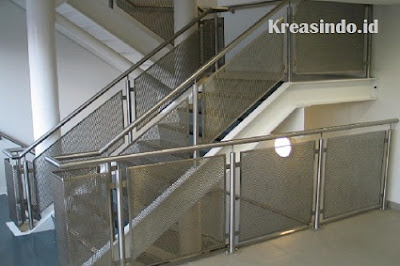 Harga Railing Balkon Stainless Minimalis RKMporforated Harga Railing Balkon Stainless Minimalis RKMporforated