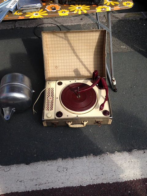 Vintage record player, Brighton Breeze