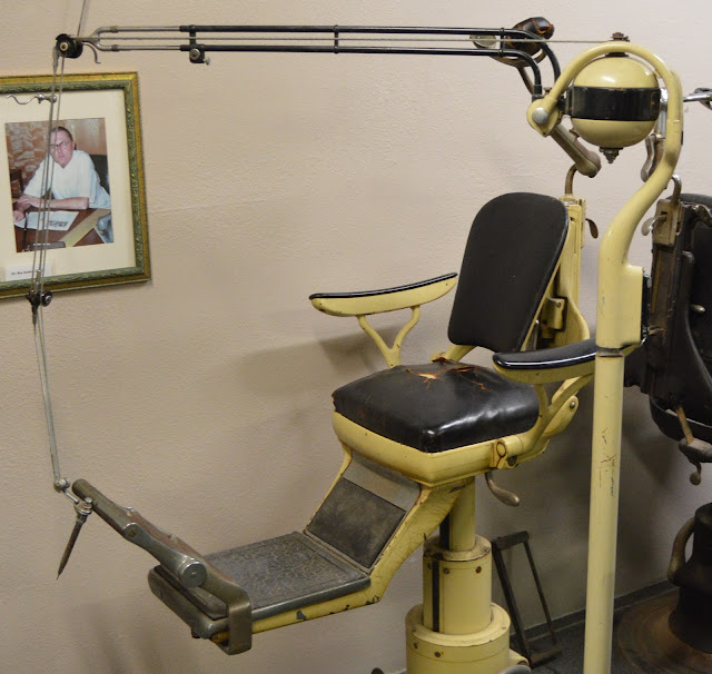 Industrial History Belt driven dentist drill