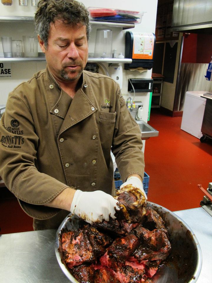 PorciniBalsamic Glazed Short Ribs the carne diem