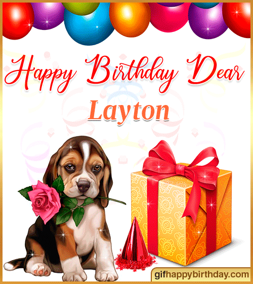 Happy 21st Birthday Granddaughter Gif ▷ Wish Happy Birthday Gifs With Name Layton
