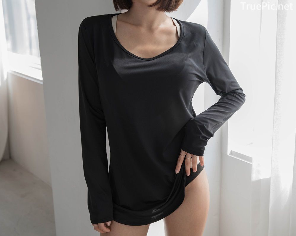 Korean model and fashion - An Seo Rin - Swimwear studio photoshoot - Picture 48