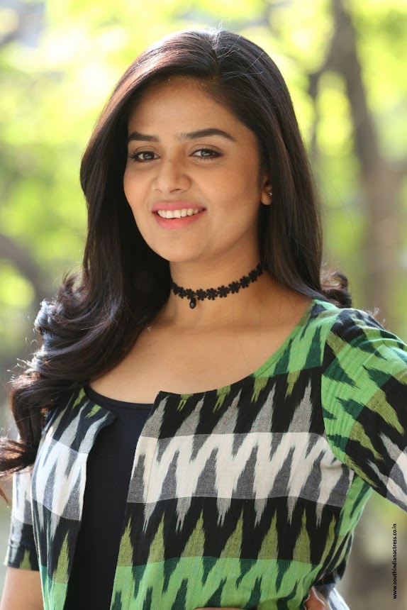 SreeMukhi at Good Bad Ugly Press Meet