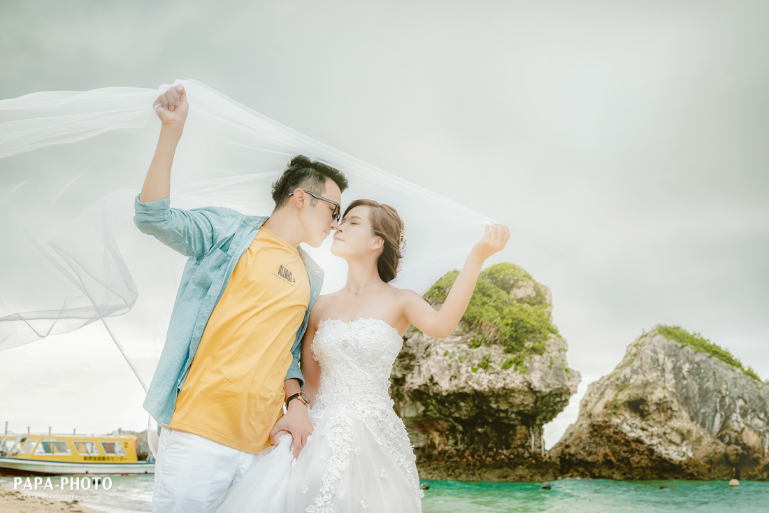 PAPA-PHOTO,自助婚紗,沖繩婚紗,阿波連,慶良間,渡嘉敷島,沖繩離島婚紗,婚紗包套