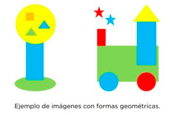 Mi Sala Amarilla: Secuencia de juegos con figuras geométricas