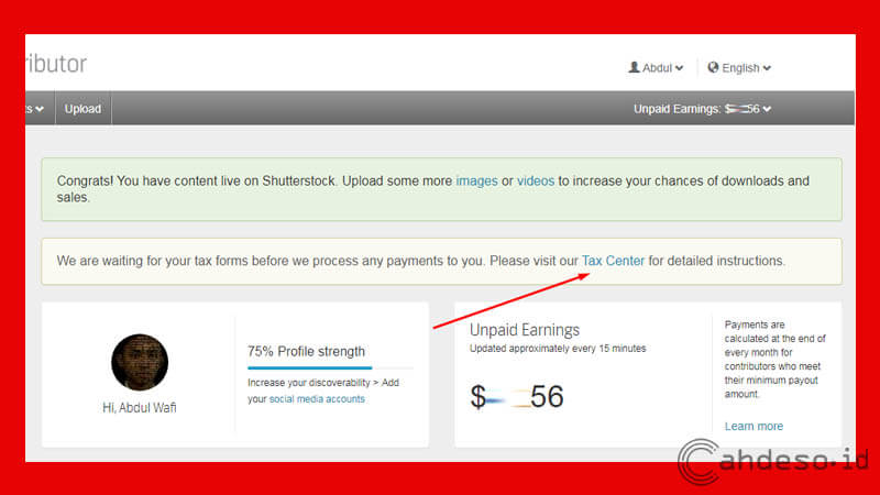 Cuma 1 Menit Begini Cara Mengisi Form Tax W 8ben Shutterstock Cahdeso Mimpi Besar Anak Desa