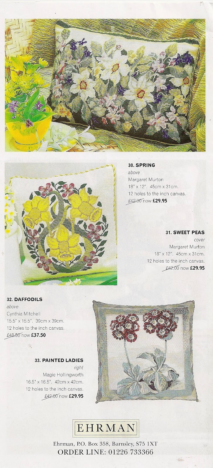 My Purple Velvet Box Full of Stuff Ehrman Tapestry Sale Catalogue