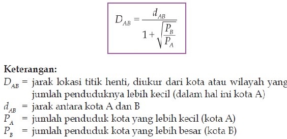 Pembahasan Soal Berhitung Materi Kekuatan Interaksi Antar Wilayah Belajar Geografi