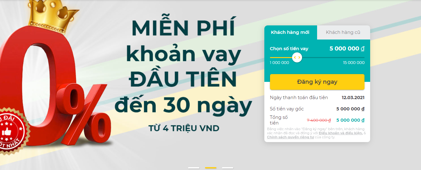 vay tiền nhanh góp tháng