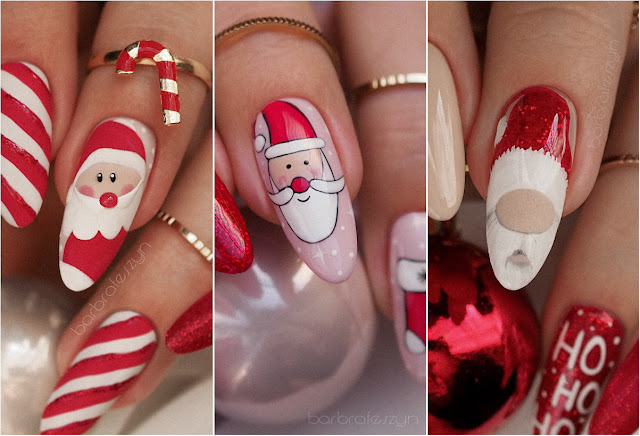 Mikołajowe paznokcie | PB Nails