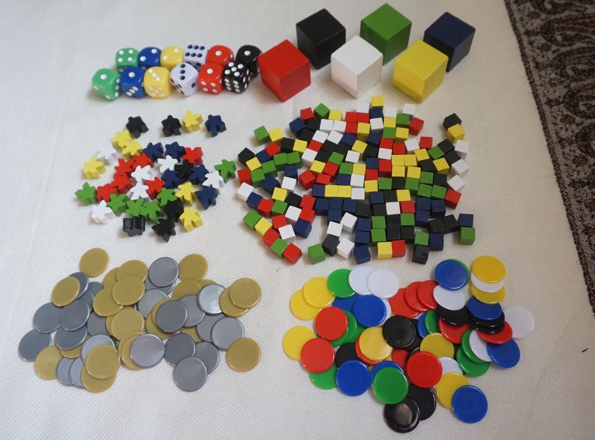 Hiew's Boardgame Blog The White Box game design toolkit