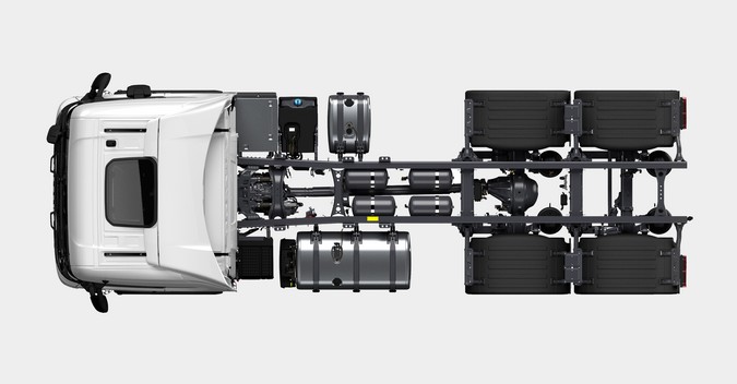 Scania apresenta nova linha de chassis e opções de tanques de combustíveis