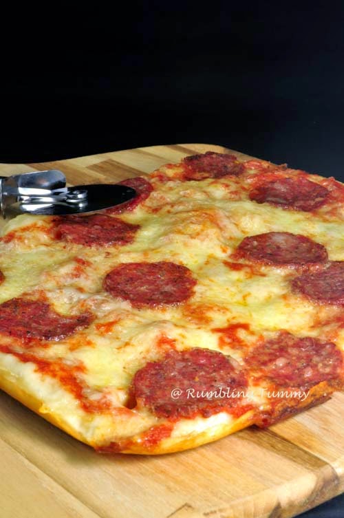 Rumbling Tummy Stove top pizza