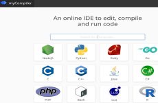 MyCompiler: sitio web que permite probar código en varios lenguajes de ...