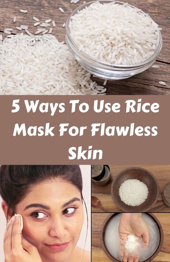 5 Ways To Use Rice Mask For Flawless Skin WEDDING AND WOMEN LIFE