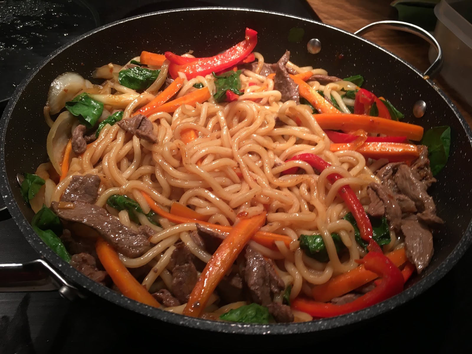 Maman Mélanie cuisine Nouille UDON lanière