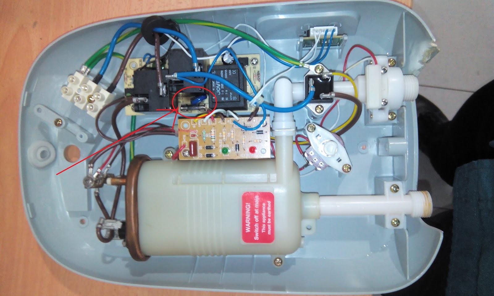 Life Begins at Forty JOVEN SA10e water heater repair