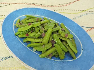 Roasted Sugar Snap Peas