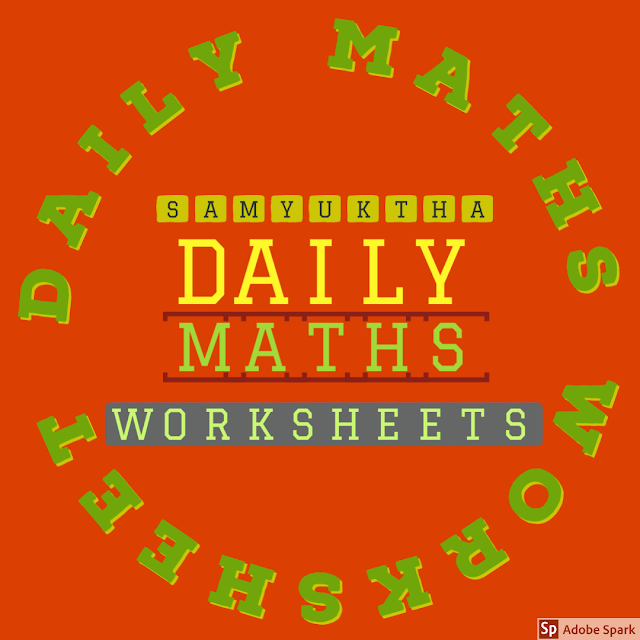 DAILY MATHS WORKSHEET 180