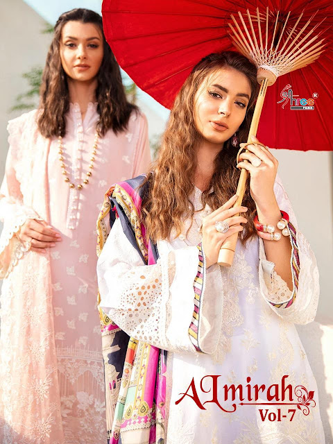 Shree fab Almirah vol 7 pakistani Suits wholesale Price