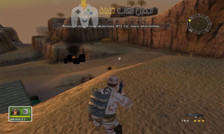 تحميل لعبة عاصفة الصحراء 1 Conflict Desert Storm بحجم صغير