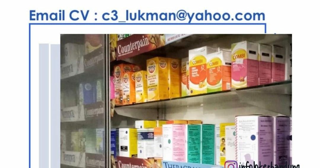 Lowongan Kerja Asisten Apoteker Bandung Februari 2020 - Info Loker