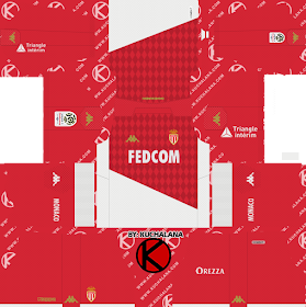 AS Monaco FC 2019/2020 Kit - Dream League Soccer Kits