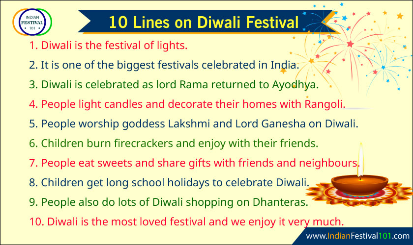 essay topics diwali