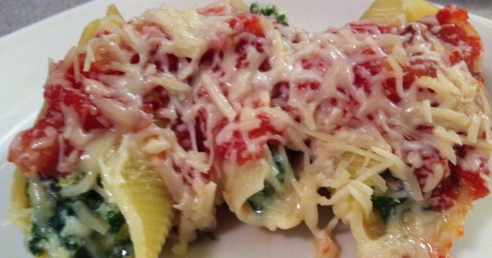 Clegg's Kitchen: Stuffed Shells - from Cook Yourself Thin