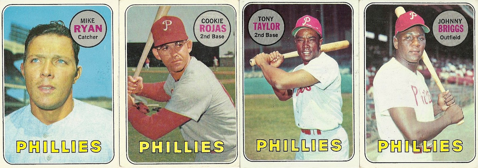 The Phillies Room: 1969 Topps Phillies
