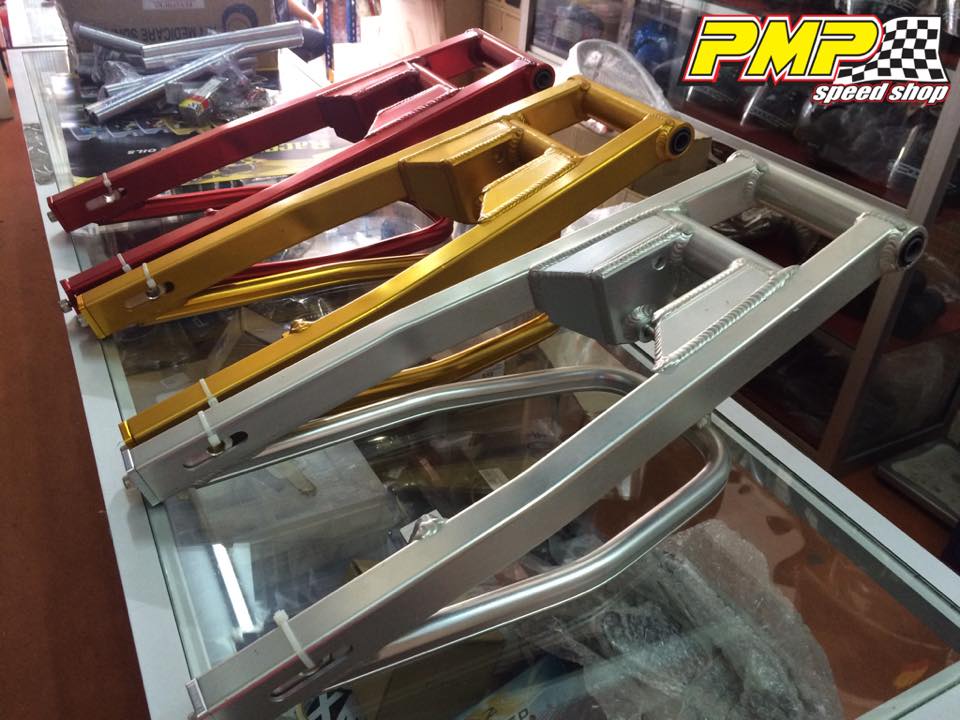 ALLOY SWING ARM SUZUKI RAIDER 150 / BELANG 150 / SATRIA F150 +2INCHES