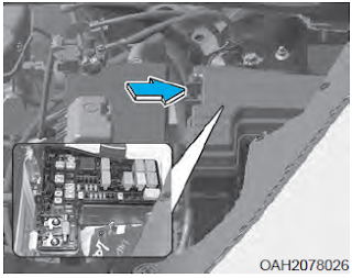Fuse Box: 2019 - 2021 Hyundai Santro Fuse Box Diagram