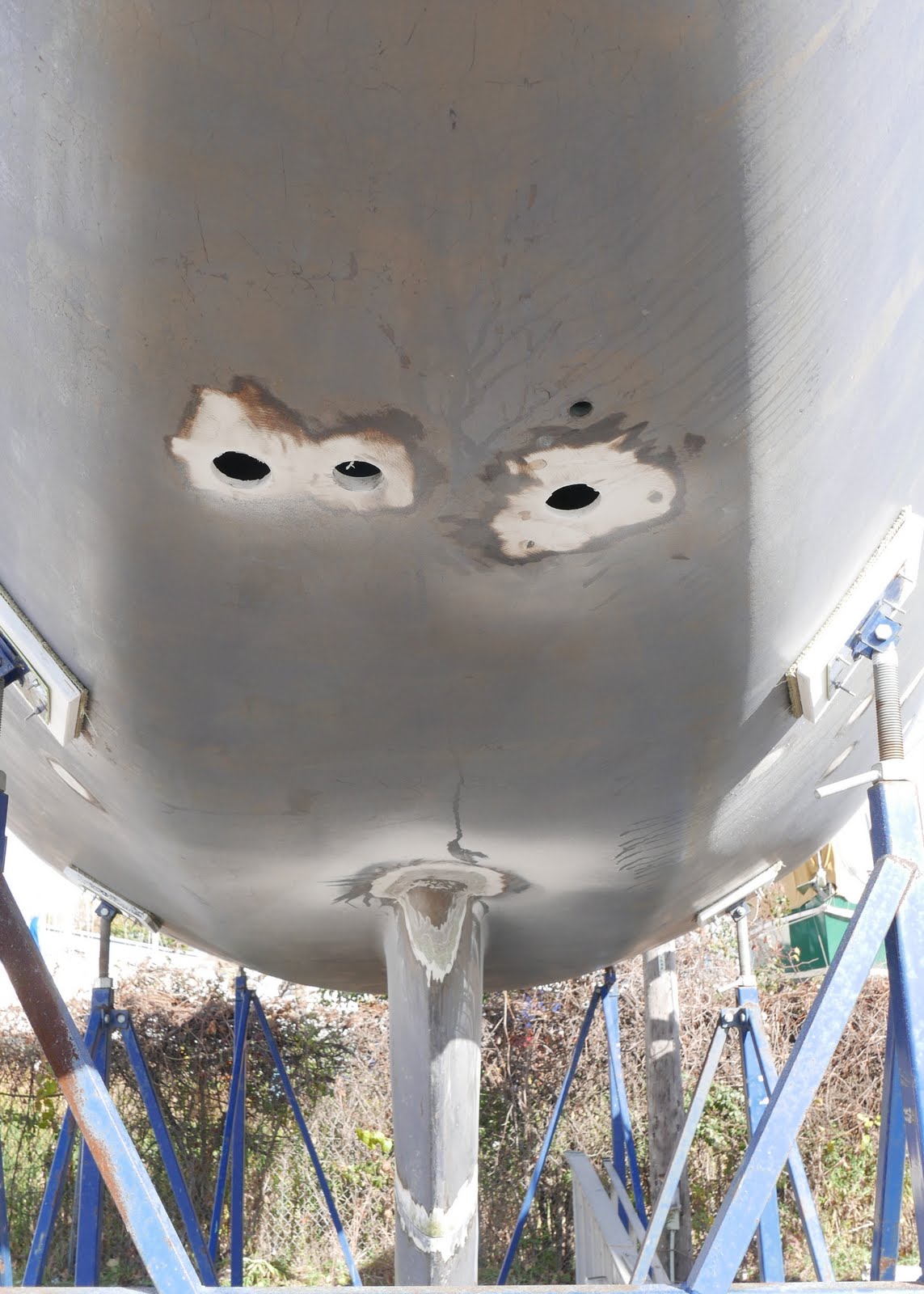C&C 33 mark ii Windstar Repair of keel/hull joint, closing unneeded