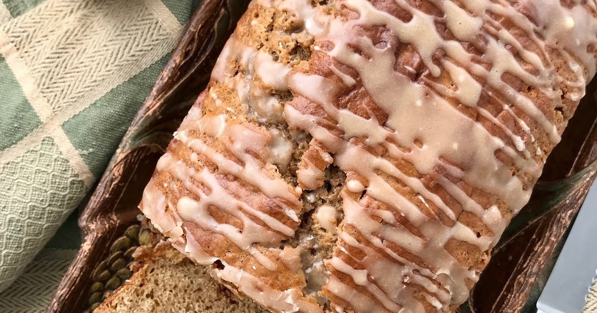 Savory Moments Glazed cinnamon maple syrup bread