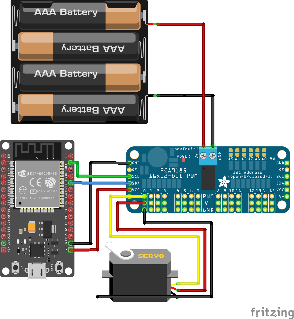 Électronique en amateur Contrôler plusieurs servomoteurs avec le PCA9685