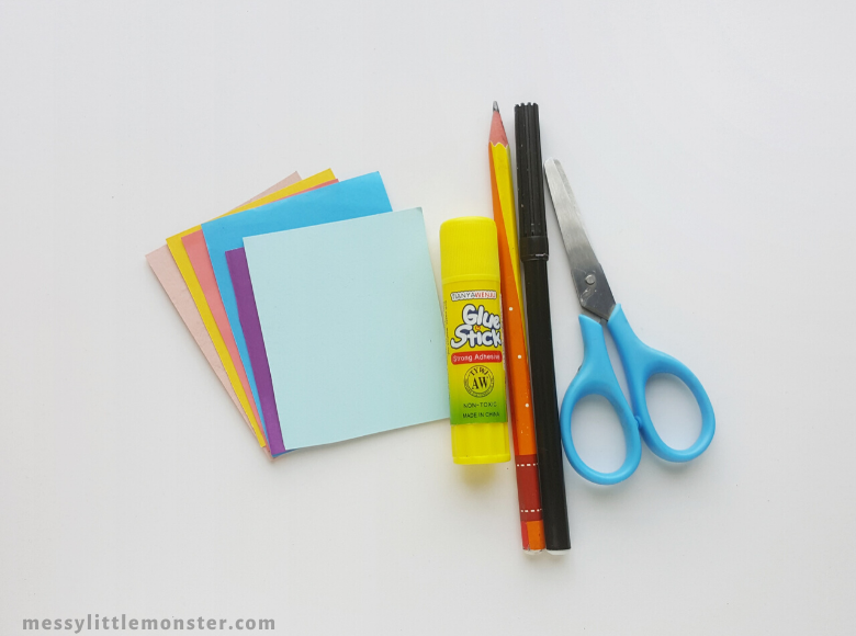 Make Your Own Bookmark with Wax Paper • Little Pine Learners
