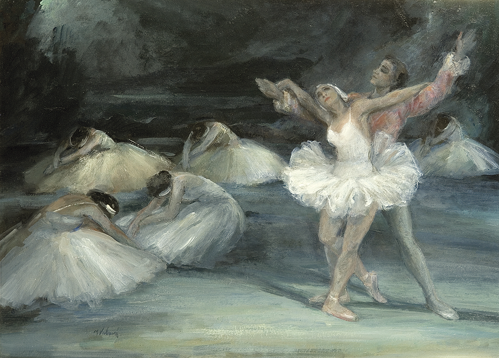 "Ballet Dancers" by Miloslava Vrbova-Stefkova