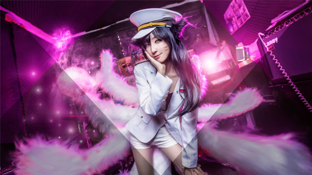 Cosplay Ahri thần tượng âm nhạc