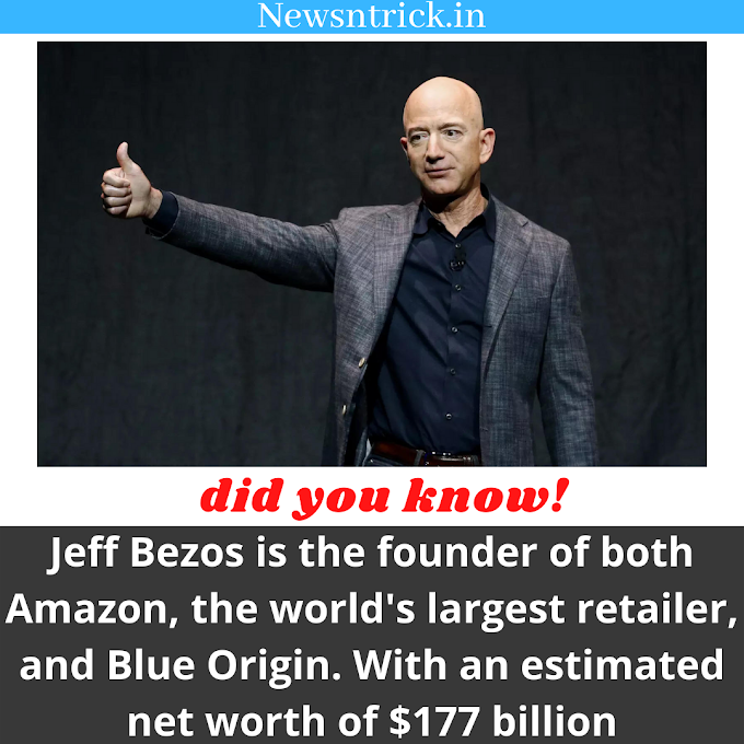 World Richest Man Net Worth $177 billion | Newsntrick Did You Know !