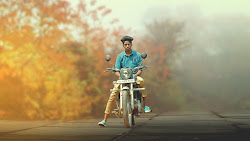 photoshop blur background tutorial rider auntumn soft manipulation
