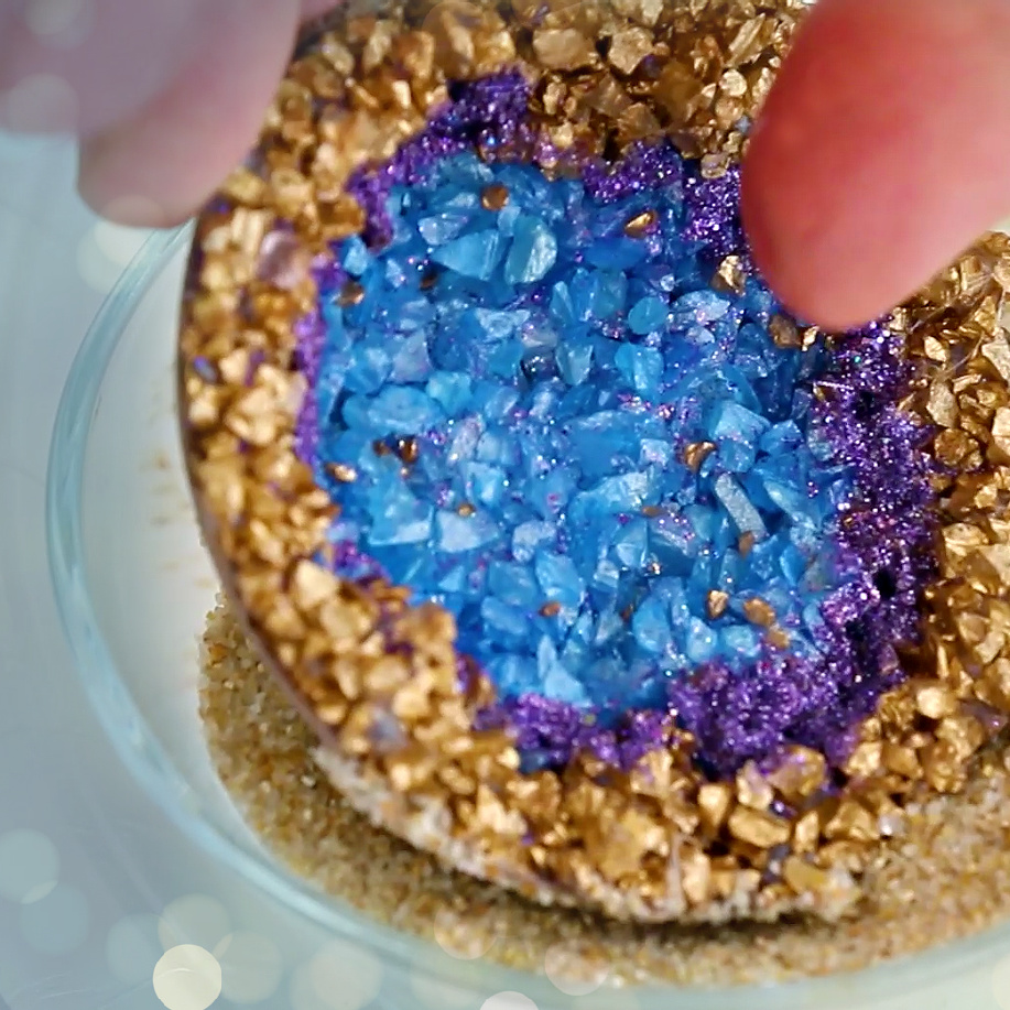 Mark Montano Hot Glue Geodes