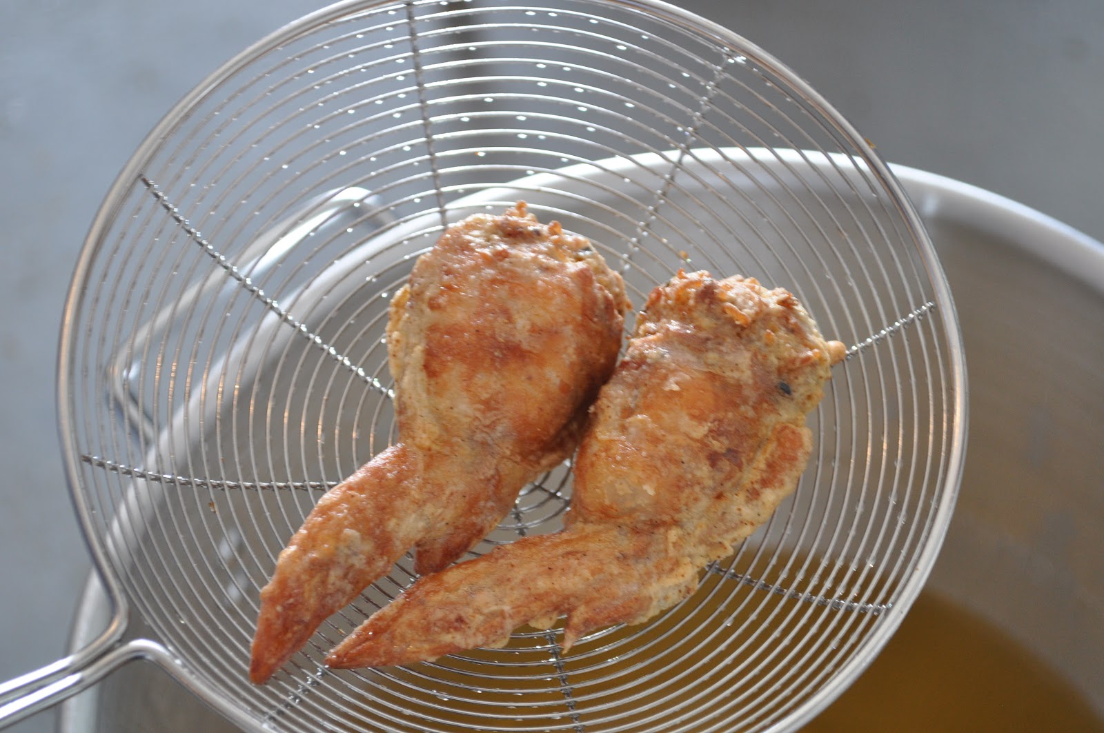 If It's Smoking, It's Done: Thai Style Stuffed Chicken Wings Does Deep Fried Chicken Float When Done