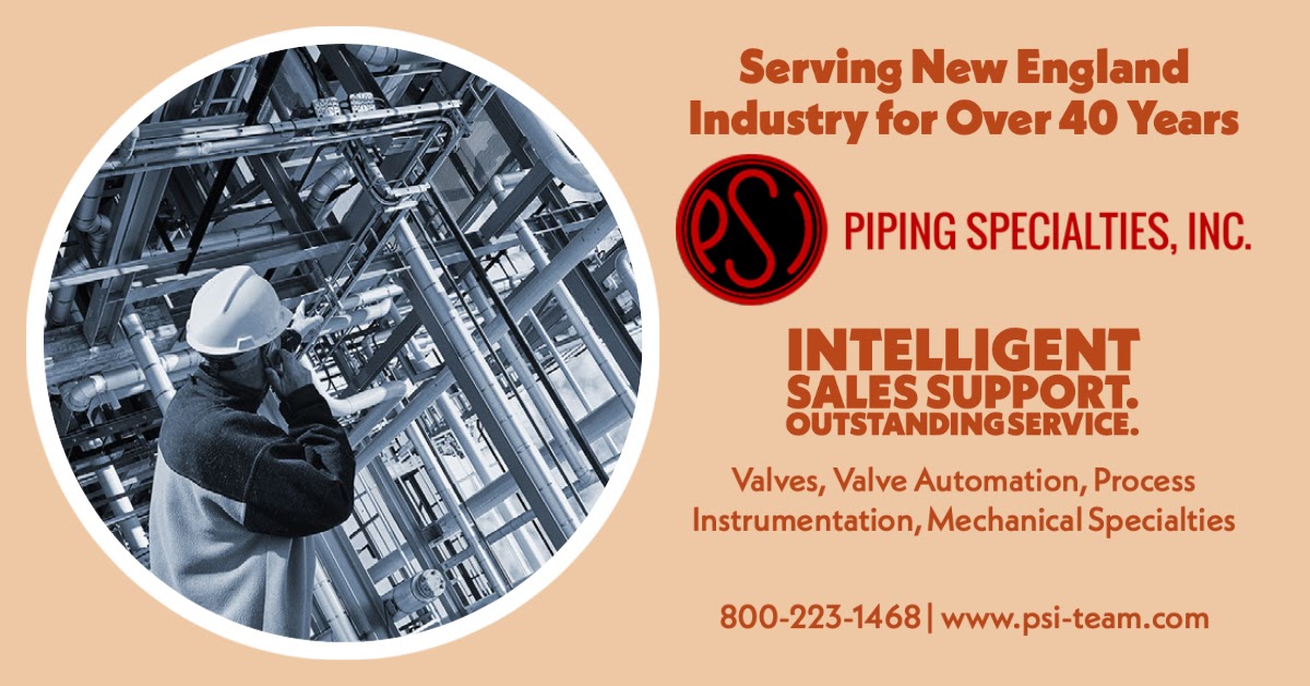 Providing New England Industrial Companies Outstanding Value, Support & Service for Valves and