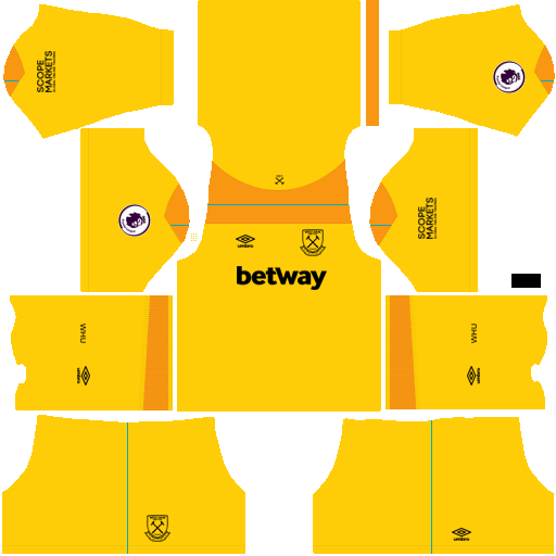 Kits/Uniformes para FTS 15 y Dream League Soccer Kits/Uniformes West